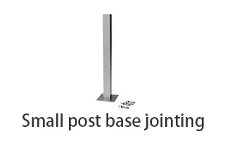 Small-post-base-jointing